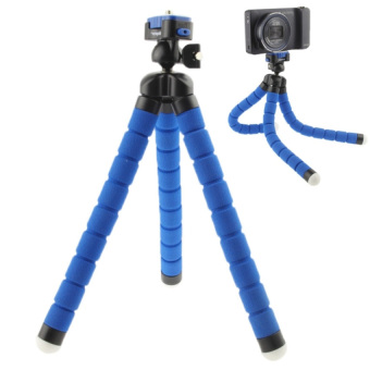 Fotopro RM-100 Octopus Style Flexible Mini Tripod with HeadforDigital Camera(Blue) - Intl