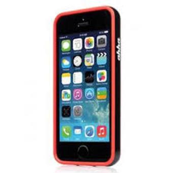 Ahha Joop Soft Bumper iPhone 5/5s - Merah-Hitam