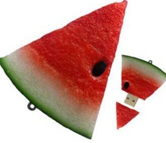 JIANGYUYAN High Quality 4 GB Watermelon Shape USB Flash Drive (Red)