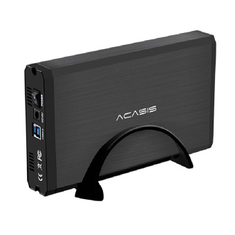 3.5inch USB 3.0 SATA HDD External Aluminum Case Enclosure+Tool - intl