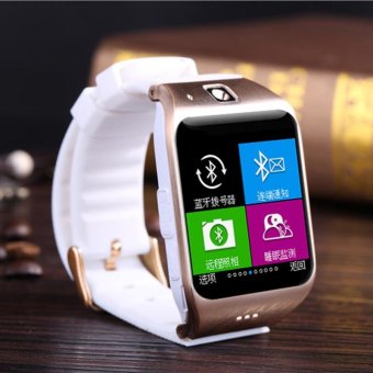 Aibot LG118 Bluetooth Smart Watch WristWatch Build-in NFC Camera Support SIM Card HD Screen for Android and IPhone - intl
