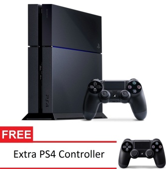 Sony PlayStation 4 Garansi SONY 500GB CUH-1206A + Gratis Extra PS4 Controller