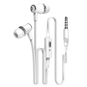 Moonar 3.5MM In-Ear Earphones Stereo Headsets (White) - Intl