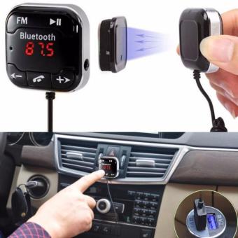 coconie Car Kit Wireless Bluetooth FM Transmitter MP3 Player USB SD LCD Remote Handsfree - intl