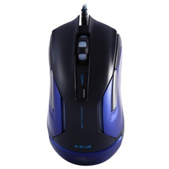 E-BLUE 5000DPI USB Wired LED Breathing Light Professional Gaming Mouse (Black)