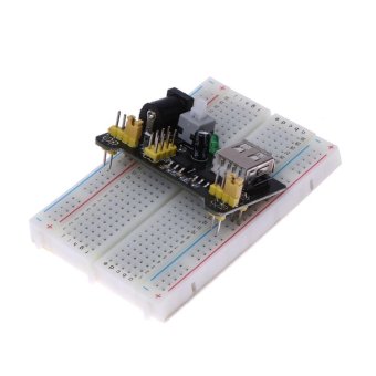 Breadboard Power Supply Module 3.3V 5V Arduino Board+Breadboard 830 Point - intl