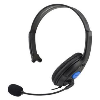 Universal HuntGold Gaming Headset Headphone with Vol Control for Playstation 4 - Black
