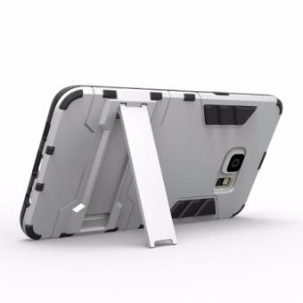 ProCase Shield Armor Kickstand Iron Man Series for Samsung Galaxy S6 EDGE - Silver