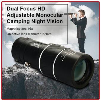 XCSource 16 x 52 Dual Focus HD Adjustable Monocular Telescope Camping Night Vision