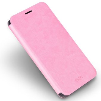 MOFI PU Leather & Soft TPU Cover Case Shell Compatible for Huawei Ascend P9 Plus (Pink)