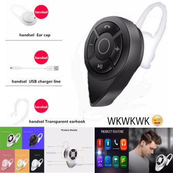 Original Headset Mini Wireless Bluetooth 4.1 Moloke D2 Stereo In-Ear Earphone Headphone Headset For Smart Phone Android & iOS - Hitam
