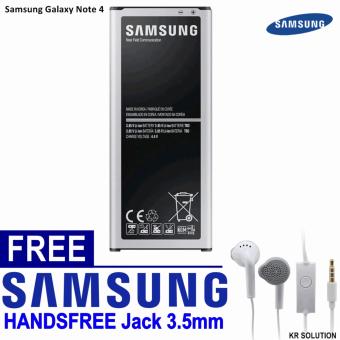 Samsung Baterai for Samsung Galaxy Note 4 N910 Original Packing Free Handsfree Samsung Young