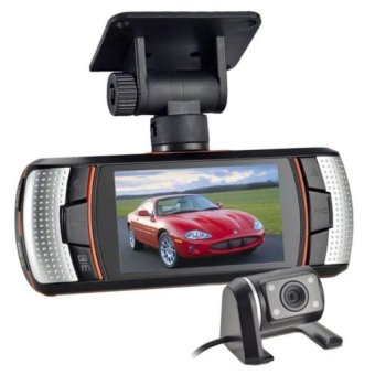 2.7 Dual Lens Car Vehicle 1080P HD Dash Camera DVR Cam Night VisionRecorder.120°. wide angle - intl