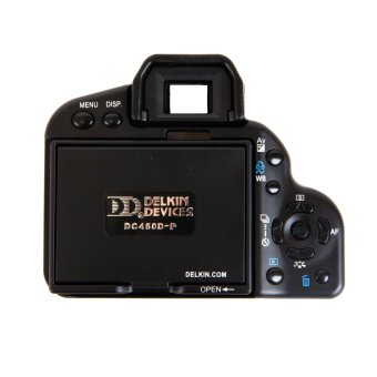 Delkin Devices Pelindung Layar Kamera Canon DC450D-P EOS Rebel Xsi / EOS 450D - Hitam
