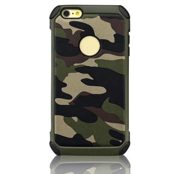 Vococal TPU Plastic Back Case for iPhone 6 6S (Multicolor)