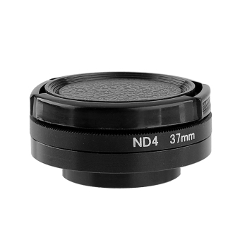 OEM Filter Adapter + 37mm Density ND4 Filter + Lens Cap for GOPROHERO3/3+