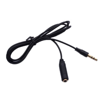OEM New 3.5mm M to 3.5mm F Stereo Headphone for PC Player 1M