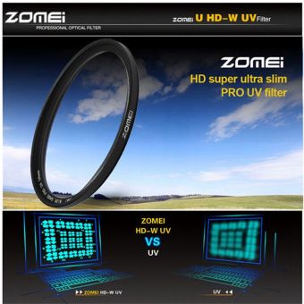 Zomei 52mm UV Ultra-violet Filter Lens (Black)