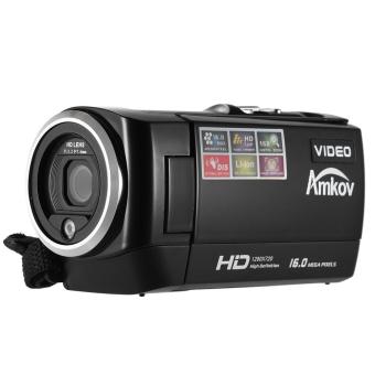 AMKOV DV162 2.7 Inch LCD Screen 720P 16MP 16X Digital Zoom Anti-shake Digital Video DV Camera Camcorder - intl