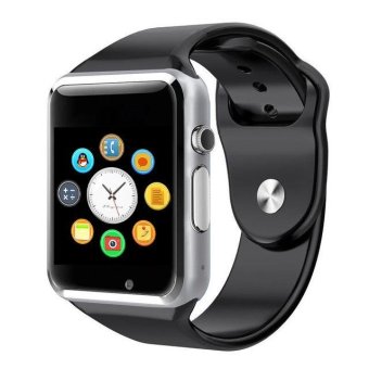 A1 Smart Watch Bluetooth Watch Wrist Watch Phone (Hitam) - intl
