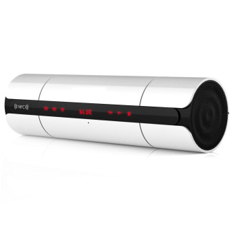 NFC FM HIFI Bluetooth Portable Speaker (White) - Intl