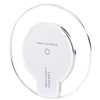 Fantasy Wireless Qi Charger for Android / iOS - Putih