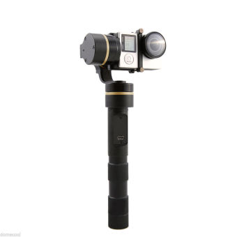 (IMPORT) Feiyu G4 3-Axis Handheld Gimbal for GoPro Hero4/3+/3 and Other Sports Cameras of Similar Size With Charging cable and Video Output Cable (Golden)