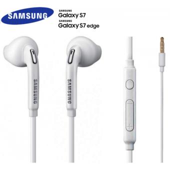 Samsung Headset S7/Edge Headphone Earphone Stereo Original - Putih