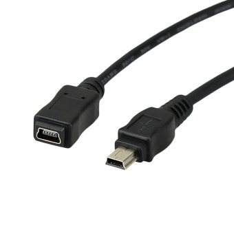 CY 0.5 m USB mini B typ 5Pin kabel ekstensi untuk pria wanita