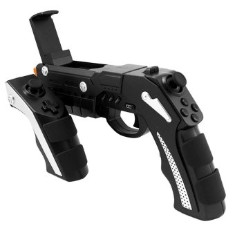 PG-9057 Wireless Bluetooth Game Gun Controller Gamepad Joystick (Black)
