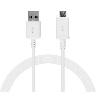 Universal Kabel Charger Micro & Cable Data Micro USB - Putih
