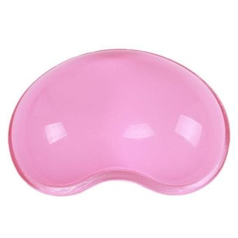 LALANG Silicone Wrist Mouse Pad Wrist Support Anti-fatigue Hand Pillow Pink