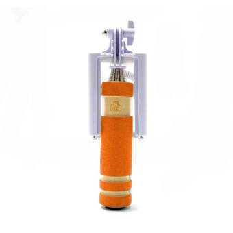 Tongsis Mini dengan Kabel untuk Smartphone - Orange