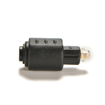 Velishy Mini audio optik digital jack adaptor steker untuk perempuan Toslink male 3.5 mm