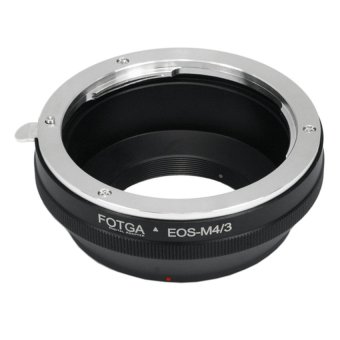 Fotga Adapter for Canon EOS EF EF-S Lens to Panasonic Olympus Micro 4/3 M4/3 Camera (Black)