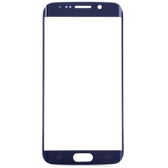 TimeZone Outer Glass Lens Touch Screen Protective Cover with Repair Tools for Samsung S6 Edge (Blue)