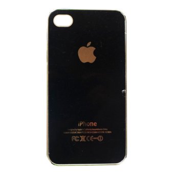 Hardcase Case Metal Glossy Shining untuk iPhone 5G / 5S - Hitam