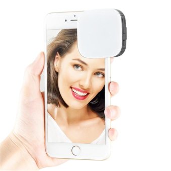 Godox Portable Selfie LED Square Flash Fill Light LEDM32 For iPhone Smart Phone - intl
