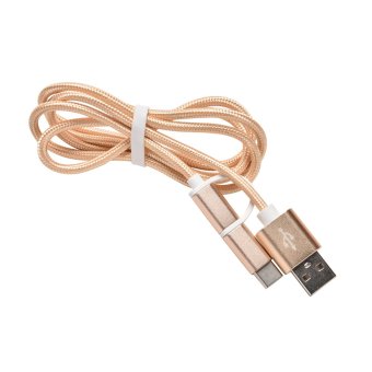 Amango Hot 2016 1m USB 3.1 Type C Male to Micro USB 2.0 USB Adapter Cable (Gold)