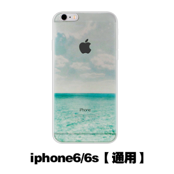 For Apple iPhon6 6s Transparent Silicon Phone Case Cartoon Phone Cover - intl