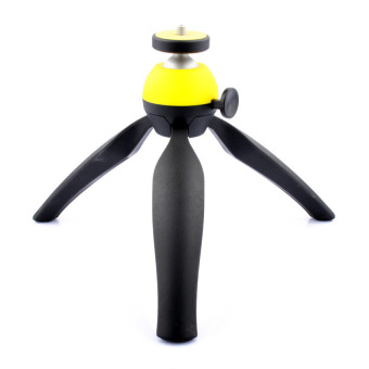 JOR PANNOVO 18x5x4cm Adjustable Mini Tripod Grip Mount (Black /Yellow) - Intl