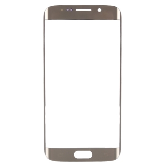 iPartsBuy Front Screen Outer Glass Lens for Samsung Galaxy S6 edge/G925 (Gold)