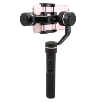 FEIYU SPG 360 Degree 3-Axis Handhel Smartphone Gimbal for iPhone and GroPro Sports Cameras - Black - intl
