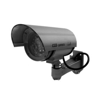 Kamera CCTV Dummy IR LED - Silver