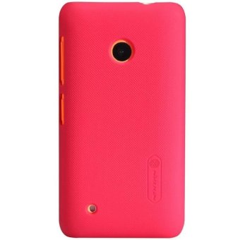 Nillkin Frosted Shield Hard Case Original For Nokia Lumia 530 - Merah + Free Screen Protector Nillkin