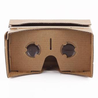 BUYINCOINS Sangat Jelas Google Cardboard Valencia Kualitas 3D VR Kacamata Realitas Maya