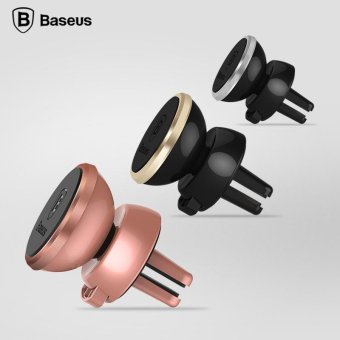 Baseus 360 Degree Rotating Universal Air Outlet Can Be Rotated 360 Degrees Magnetic Suction Car Phone Bracket - intl
