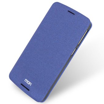 MOFI PU Leather Soft TPU Cover for HTC Desire 828 (Blue)