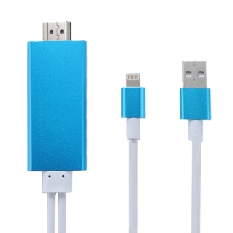 SUNSKY 2M USB Charger Cable for iPhone 6/6s / iPhone 6 Plus & 6s Plus / iPhone 5/5S (Blue)