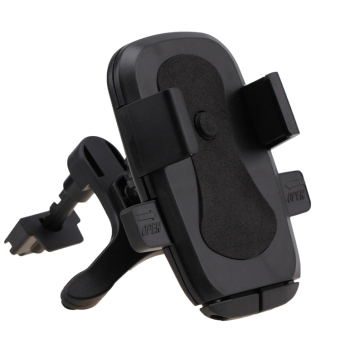 POSSBAY Car Air Vent Phone Mount Holder Cradle Mobile Stand 360° (Black)